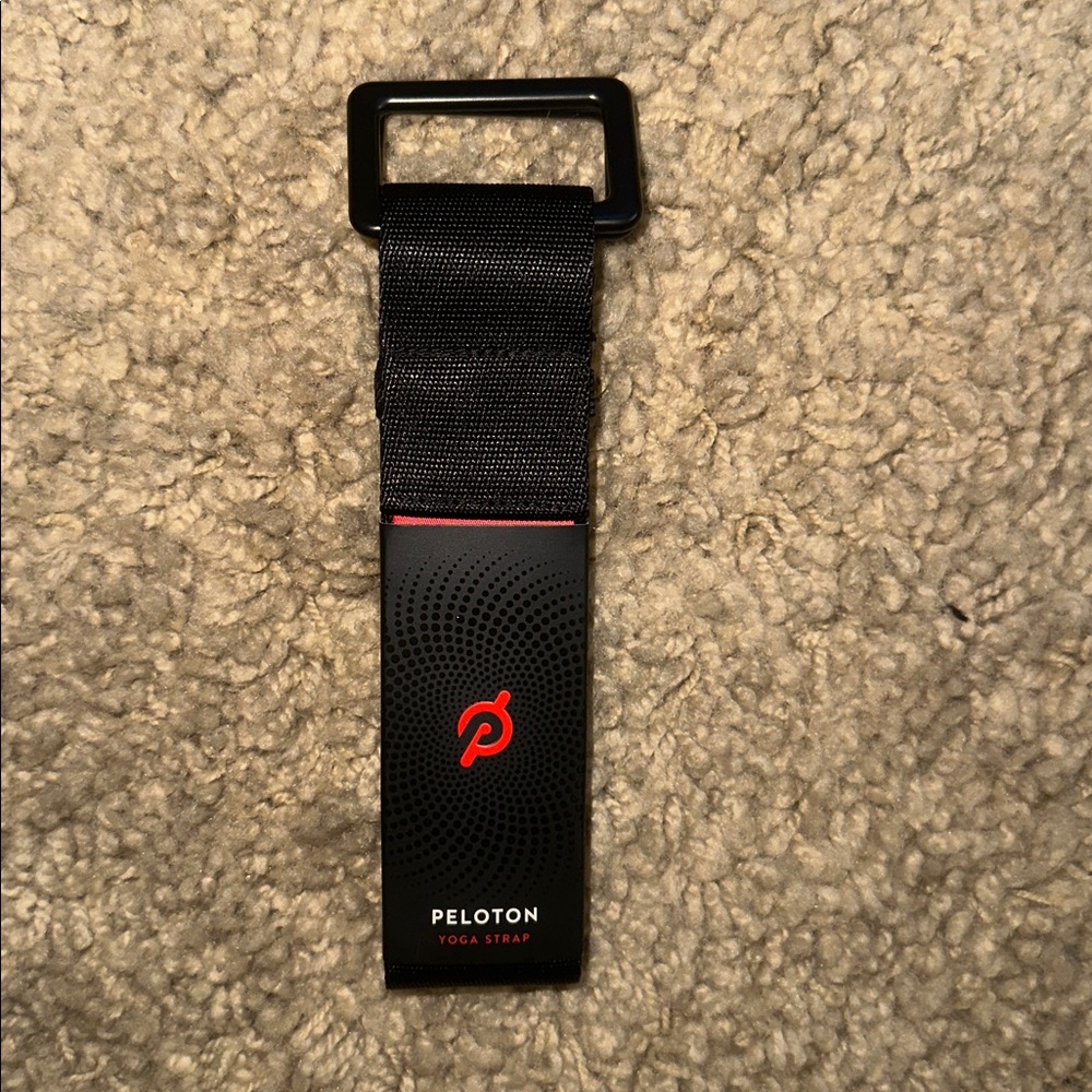 NWT Peloton Black Yoga Strap